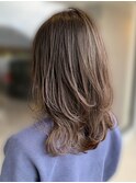 30代40代50代人気★小顔美髪さらっとレイヤーカット白髪ぼかし