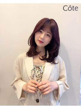 コート 表参道(Cote) Cote　ハッシュカット/似合わせカット/フルバング/小顔カット