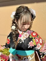 ヘアーショップ エヌアンドエー 幸手店(hairshop N&A)&nbsp;成人式ヘアセット/着付け/卒業式ヘアセット#5