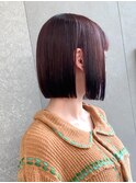 ◇ボブ 縮毛矯正 顔周りカット 表参道 髪質改善