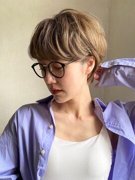 ロンドアンメゾン 原宿(Lond un Maison.) ショート/マッシュショート/ニュアンスパーマ/ハイトーン[原宿]