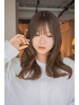 ヘアーラニッシュ 船橋店(hair Lanish) 透明感カラー/顔周り小顔カット