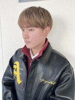 マイル 渋谷(mile)&nbsp;メンズショート × ソフトベージュ