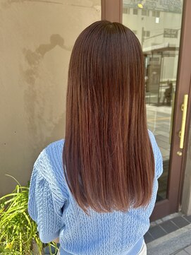 ココカラヘアー プラス(cococara‐hair plus) ピンクブラウン/透明感/暖色系/ナチュラルストレート