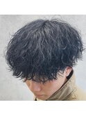 ツイストスパイラルパーマ/マッシュ