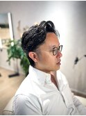 大人の色気◎ウェーブパーマ