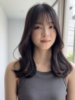 アクター(actor) 似合わせカット　ミディアムヘア　くびれヘア【山崎　輝】