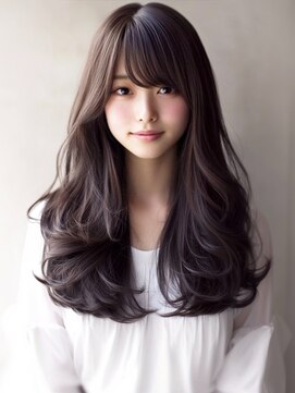 アルトリスト(Altruist Aging×HAIR&SPA) ★ダークアッシュ大人ガーリーボブ着物ミディアムレイヤーカット