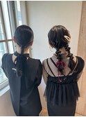 お呼ばれヘア◎タイトアレンジ◎ツインアレンジ