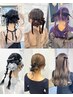 【結婚式・イベント等に】ヘアセット￥4950  (営業時間外可能）