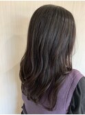大人かわいいエラリーカール×レイヤーカット/秋冬カラー