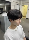 毛流れシースルーマッシュ