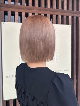 マスカリ(muscali) ブロンドベージュメルティカラー/ボブ似合わせカット/表参道
