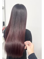 プリュス 名古屋(Plus)&nbsp;艶カラー/ブリーチなし/水素カラー/ボルドー/クスミカラー