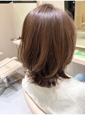 透明感カラー*艶髪*髪質改善トリートメント*シアーブラウン