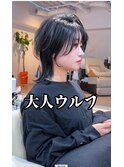 大人ウルフ　　#ショートボブ　#池袋美容室