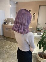 ユッカ 梅田(YUCCA)&nbsp;【YUCCA】大人可愛い/ミディアム/pail  lavender