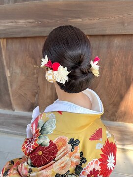 モカラ バイ レーコ(mokara by REKO) 和装シニヨンヘア