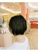 大人ショート/骨格補正カット/20代/30代/40代