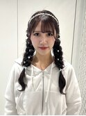【chome】卒業式ヘアセット
