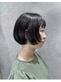 フェイスレイヤーショートボブ