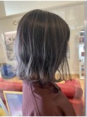 bob×バレイヤージュ