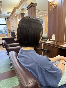 シャンプー ボーイ 宮崎柳丸店(SHAMPOO BOY) ボブ【髪質改善/縮毛矯正】