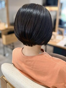 フリップビーアヴェダ(FLIP B AVEDA) 本八幡×ショートボブ×ブリーチなしカラー