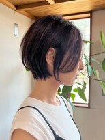 リシェア(re.share) くびれショート/白髪ぼかしハイライト/30代ショート/髪質改善