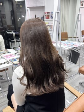 サロンドミルク 新百合ヶ丘店(salon de MiLK) ★ココアブラウンナチュラルブラウン暗めカラーデザインカラー