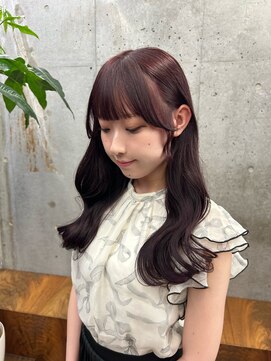 マジコ 表参道店(Magico) ピンクラベンダー/小顔顔まわりカット