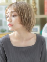 カバーヘア ブリス 大宮西口(COVER HAIR bliss) 透明感ハイトーンカラーミニマルボブショートh410代20代30代