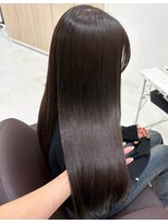 アイズ 横浜(IS) nanami指名限定/ブリーチなし/オリーブブラウン