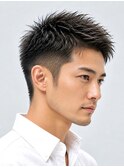 清潔感抜群/ツーブロック/刈り上げ/スパイキーショート/短髪