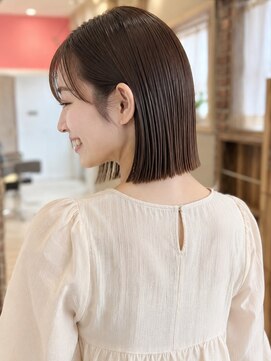 マテリア ヘアー デザイン(materia hair design) 【23.切りっぱなし・切りっぱなしボブ・切りっぱなしショート】