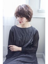 チェレ ブラン 堺東店(Chere brun)&nbsp;30代40代ショート・丸みマッシュショート・グレージュカラー