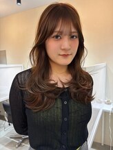 キートス 高知店(kiitos) 透明感たっぷりモカベージュ×ニュアンスレイヤー