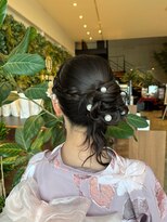 ビーワールド(B WORLD) 【藤枝】浴衣ヘアアレンジ/和装ヘア