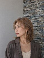 アース 熊本嘉島店(HAIR&MAKE EARTH)&nbsp;40代50代に人気！大人の抜け感ボブディ