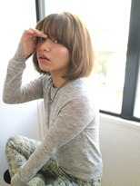 フェリシータ 緑地公園店(felicita) ノームコア&エフォートレスふんわり外国人風ボブ