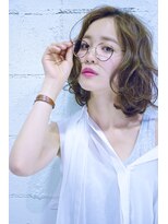 ホラン(HoLan)&nbsp;【HoLan】外人風パーマ☆ラフカール☆ミルクティーベージュ