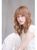 【LANY 横浜】ふんわりウェーブ ×ブロンドベージュ