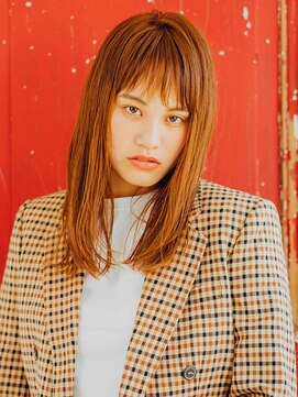 イングローブ ベイシア大原店(Ingrove) シャギーバングなツヤロング