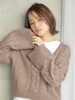 アーリア(aria)&nbsp;さりげなく手をかけた☆外ハネくびれボブ