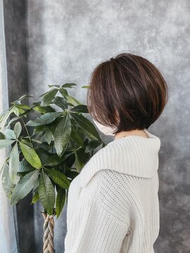 プロム(plom) 【佐藤担当】大人ショートボブ