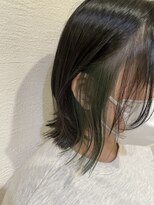 リアン 熊谷本店(Rien)&nbsp;イヤリングカラー×グリーン