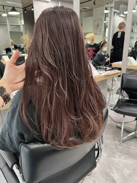 レディアル 大宮(REDEAL ope.) 【ハイライト】ベージュハイライトバレイヤージュ白髪ぼかし