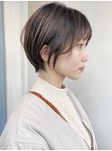 【なかじま ひびき】前下がりショート　ショートボブ　大宮