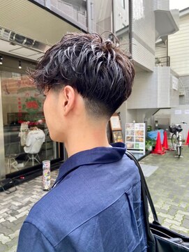 エフエム 明大前(FM) バーバー 刈り上げショート/アップバング/フェードカット