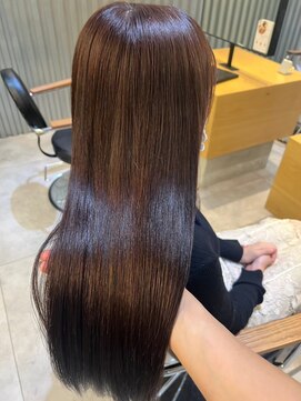 ジーナ 本八幡(Zina) 大人かわいい20代30代40代小顔ショコラベージュ　Zina本八幡